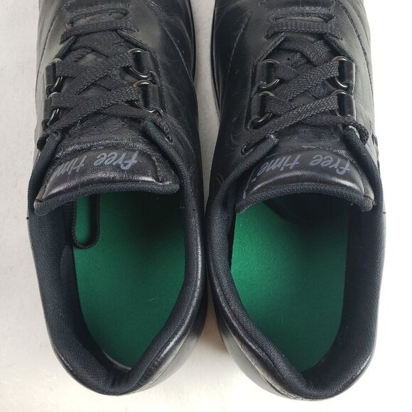 SAS Free Time Leather Walking Shoe Womens 9 N Black Comfort Orthopedic Sneaker - Picture 10 of 12